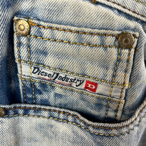 Diesel Men's Skinny Jeans - Light Blue - Picture 2 of 4